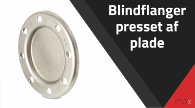 Pressede blindflanger